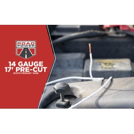 Road Power 55669033 Automotive Copper Wire, 17', White