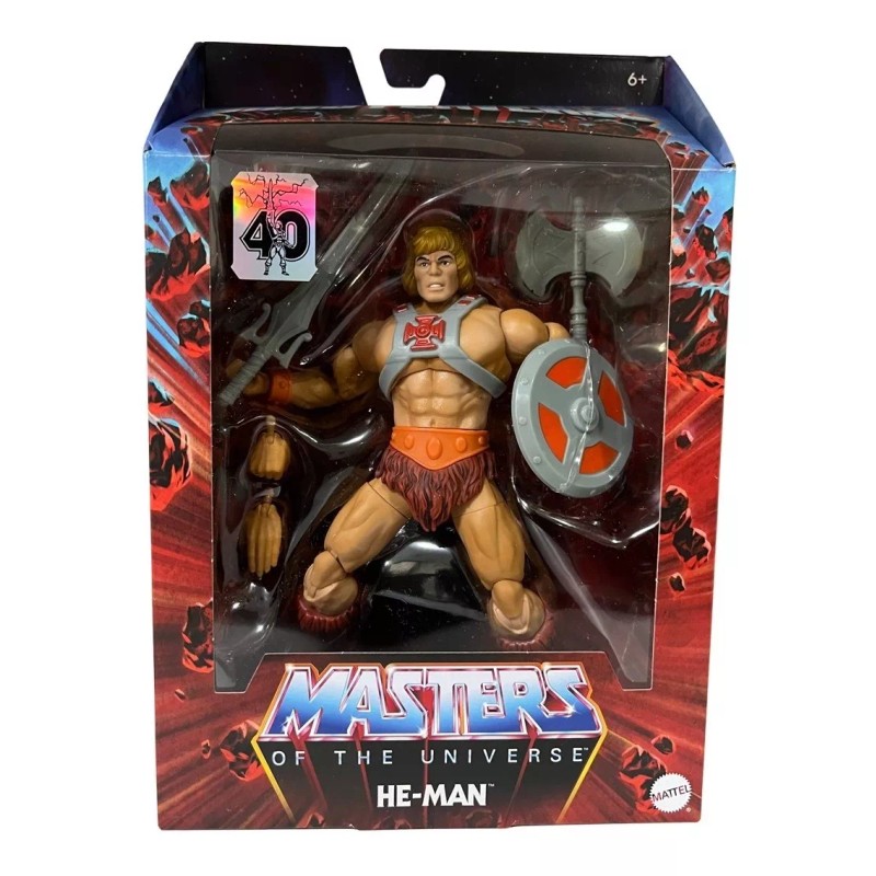 Masters Of The Universe He-man 40th Aniversario Mattel Motu