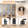 SecureLatch Sliding Door Loop Lock, 2.36 Inch Stainless Steel Patio