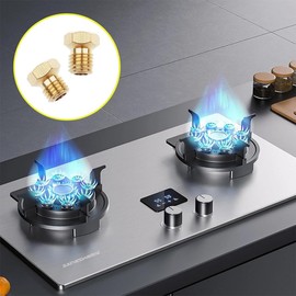 CJQRL Pack of 5 Gas Hob Nozzles Gas Nozzles Injectors for LPG Propane Gas Burner Metal Propane Injector Nozzles Gas Hob Replacement Nozzle Gas Nozzle Set Gas Injectors - 1 x 0.5, 2 x 0.7, 1 x 0.87, 1
