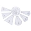 Quilting Rulers Shaped Patch Work Template Tool Ruler DIY Transparent