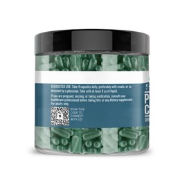 Earthborn Elements Parsley 200 Capsules, Pure & Undiluted, No Additives