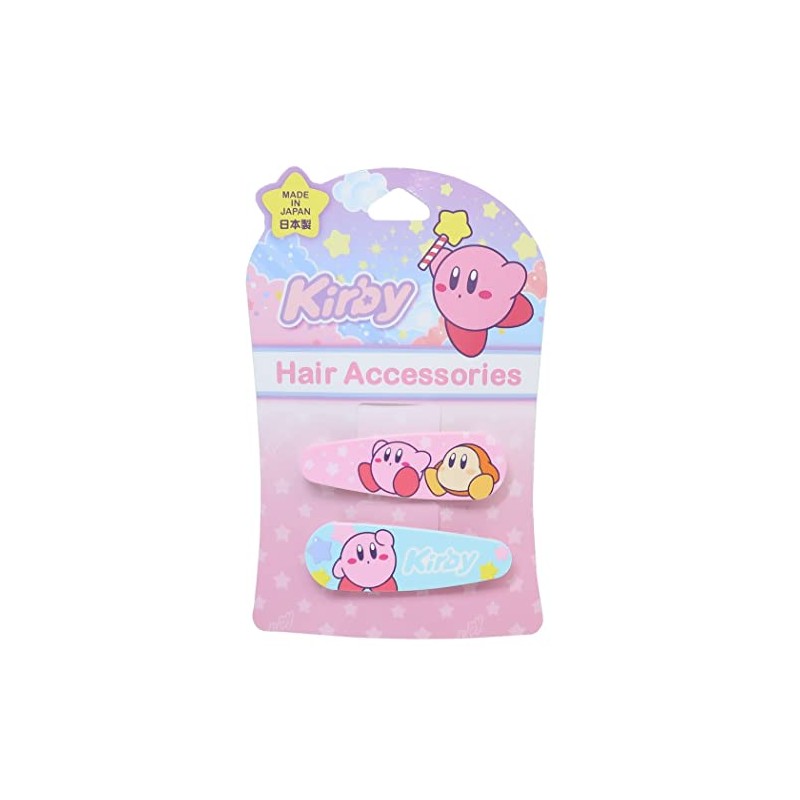 Shobido KI12935 Sleep-Pin 2-Piece Kirby Star B, Pink
