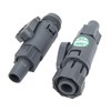 Aquarium Water Control Connector Double Valve Leakage Proof Quick Release