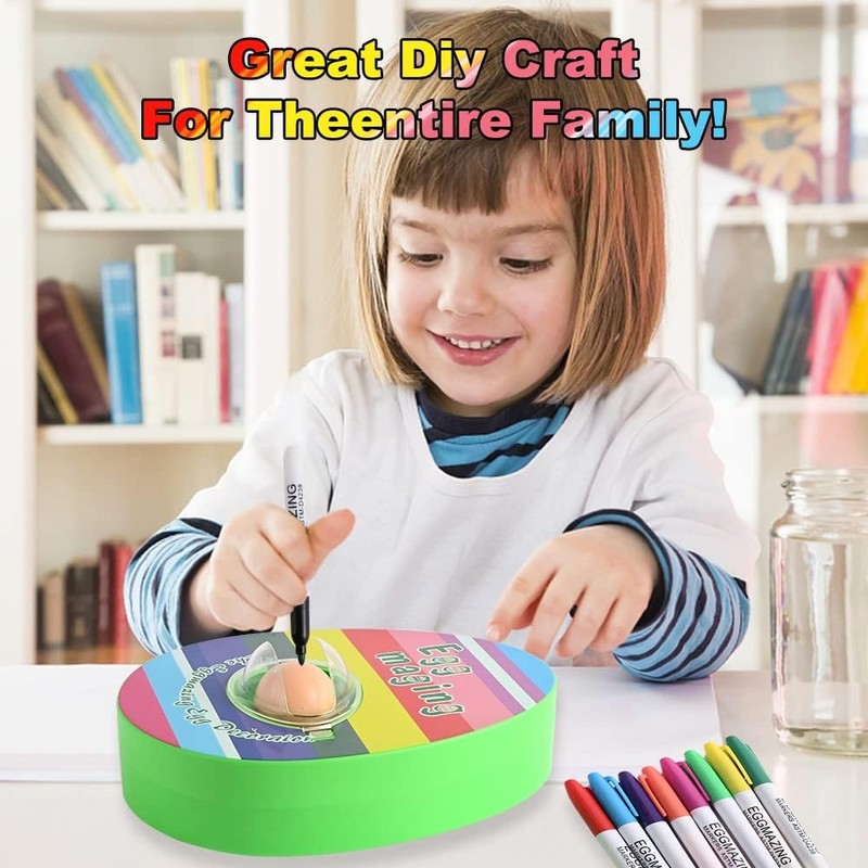 Abnaok Easter Egg Machine, Easter Egg Decoration Set, Easter Egg