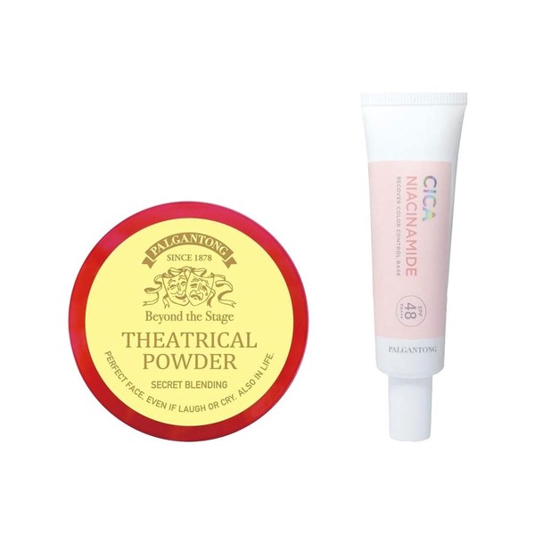 Parganton Theatrical Powder Original Beige Set (20g + Color Control