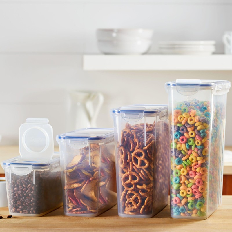 LocknLock Easy Essentials Pantry Food Storage Container Set/Food Storage Bin