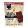 The Good Chocolate - Himalayan Salt Keto Chocolate Mini Bars,