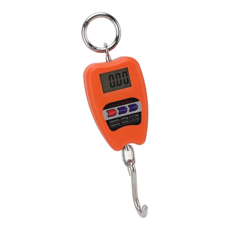 Portable Electronic Scale High Accuracy Digital Hanging Scale 200kg Weight