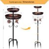 Wildlife Feeder Grande 42in Ba?era P?jaros Exterior, Ba?eras