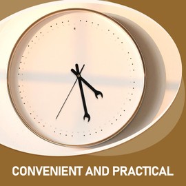 Uonlytech 1 Set Wall Clock Complete Clock Movement Kit Replacement Clock Mechanism Record Sports Hour Hand 35c