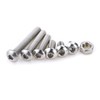 WINGONEER 230Pcs M2 304 Stainless Steel Allen Hex Drive Button