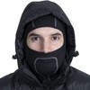 Trespass Unisex Moulder Balaclava, Black, One Size UK