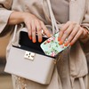 Atufsuat Credit Card Holder, Mini Aluminum Card Wallet RFID Blocking