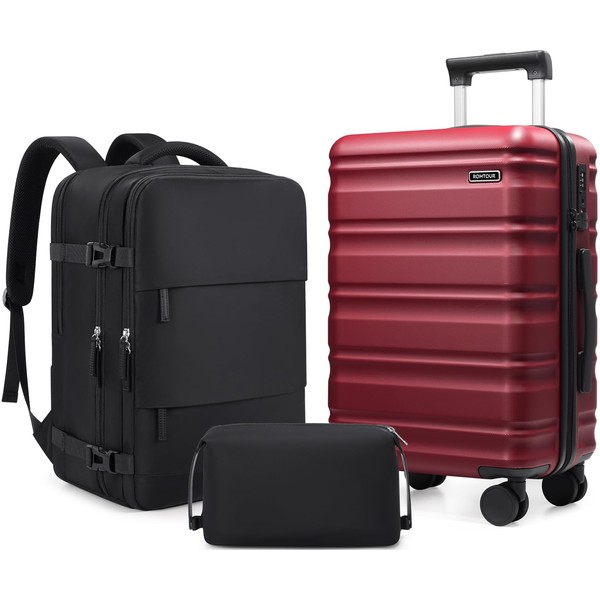 Romtour Suitcase Set 3 Piece, 20 IN Carry On Luggage