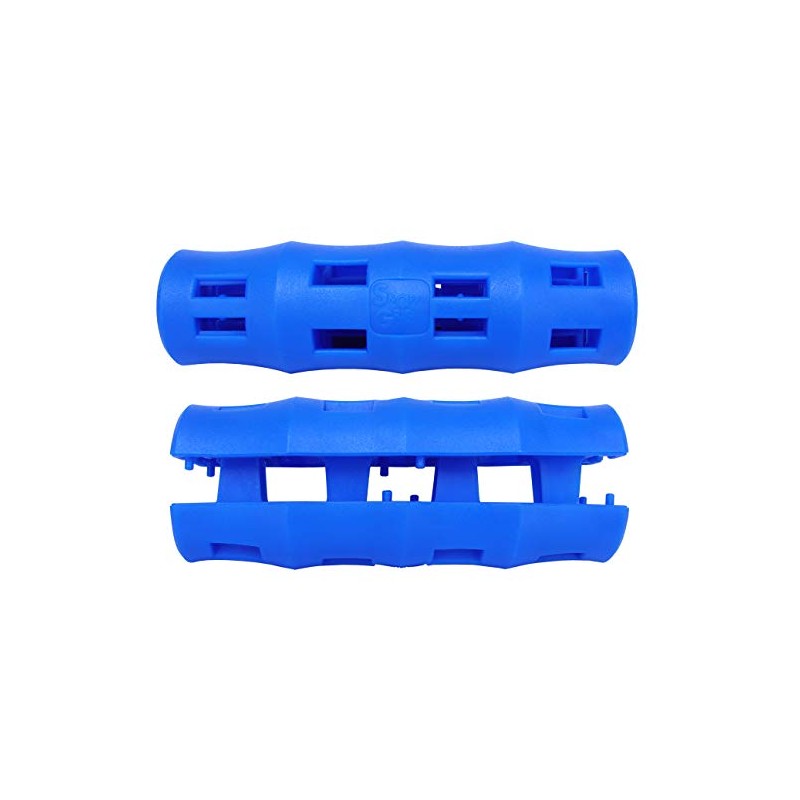 Bucket Handle Replacement Grip, Ergonomic, Oversized, Blue, 5 Pack