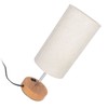Touch Control Table Lamp Metal and Cloth USB Charging Three