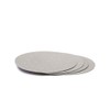 DECORA 0931304 DÜNN TORTENPLATTE Silber Ø 25 cm H 3
