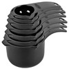 DOTINGHUX Measuring Cups Set of 7,Black