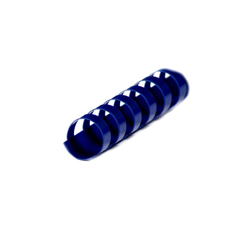 R & B BRP120 Dark Blue Plastic Binding Combs 21