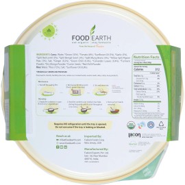 Food Earth Entree Lentil Curry Rice 10.58 oz (Pack of 6)