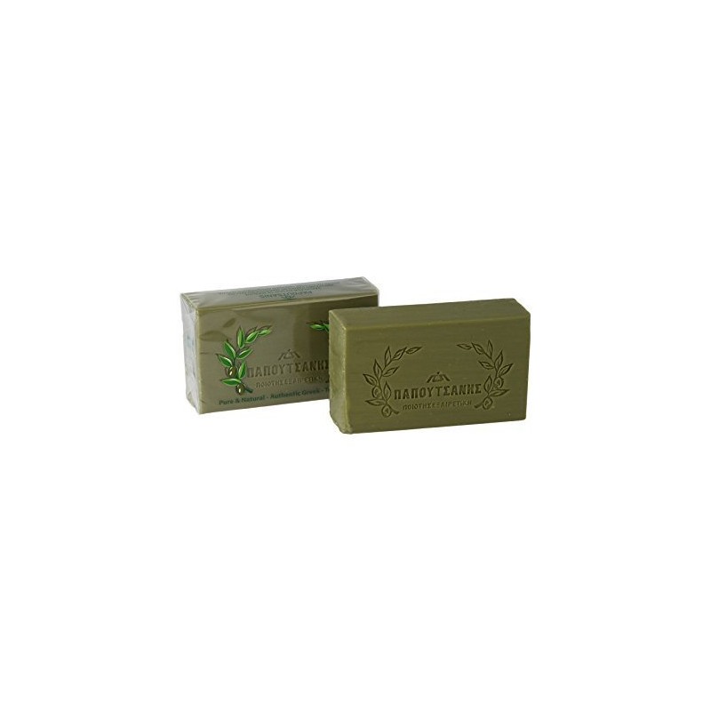 Papoutsanis Pure Olive Oil Bar Soap 4 x125g (4 x