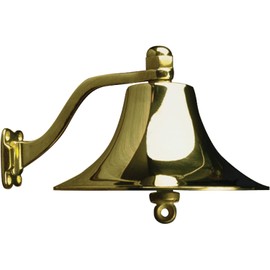 Cast Polished Brass Bell (Sea-Dog Line) (Color: Polished Brass, Size: 6")