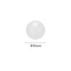 Kozelo 100pcs PP Balls - [8mm] Plastic Bearing Ball for