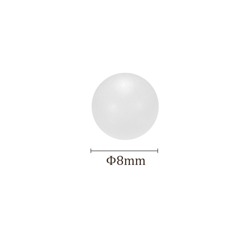 Kozelo 100pcs PP Balls - [8mm] Plastic Bearing Ball for