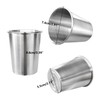 YOLCAR 6 Pack 8 oz Stainless Steel Kids Cups, Children's
