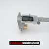 JQK Closet Magnetic Door Ball Catch Hardware, 430 Stainless Steel