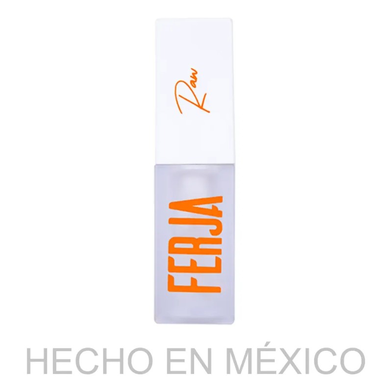 Lip Gloss Ferja Raw Transparente 5ml Brillo Hidratante