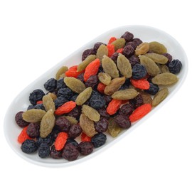 Meiwlong 100g Artificial Mixed Dried Fruit Home Kitchen Fake Wolfberry Blueberry Raisin Cranberry Combination Decoration Photography Props