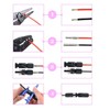 Intckwan Solar Panel Y Connector with Wrench, Ip67, F/M/M and