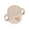 LÄSSIG Happy Fruits Cherry Sippy Cup with Handle and Removable