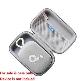 Anleo Hard Travel Case for Soundcore Select 4 Go Bluetooth Shower Speaker (Gray)