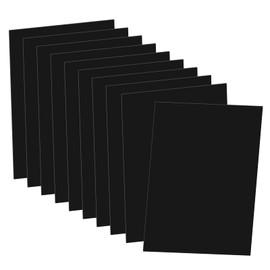 Mon amulette Color Board, A4, 0.2 inch (5 mm) Thick, Color Painted Styrene Board (Black, 10 Sheets)