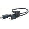 Traovien Micro USB Splitter Cable, Micro USB 1 Female to