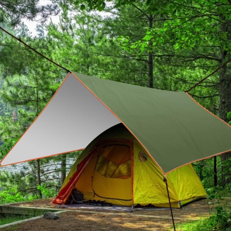 GOYYI Tent Sheet, Both Side Waterproof, Water Pressure Resistance, 10.8