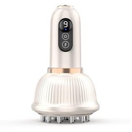 Lymphatic Drainage Massager & Anti Cellulite Massage Tool — Body Sculpting Machinefor Legs, Arms & Belly, Body,Helps Reduce Stretch Marks & Cellulite,with Microcurrent, Light Heat & Vibration