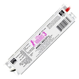 Fulham WH3-277-L Workhorse Fluorescent Ballast, 2 Lamp, T4 T5Ho T8 T10, 64W 120V