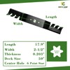 Parts Camp 742-04053 942-04053 Gator Mower Blades Replace Cub Cadet