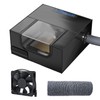 LONGER Laser Engraver Enclosure with Vent, 27.5x27.5x11.8 inches Laser Cutter