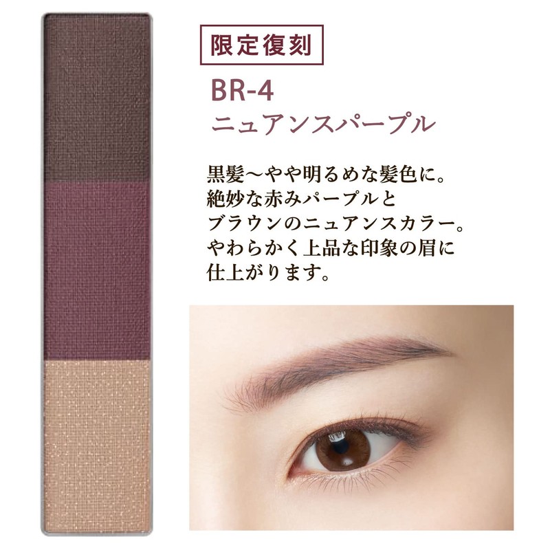 Visee Richee Eyebrow Powder BR-4 Nuance Purple Limited Edition Eyebrow