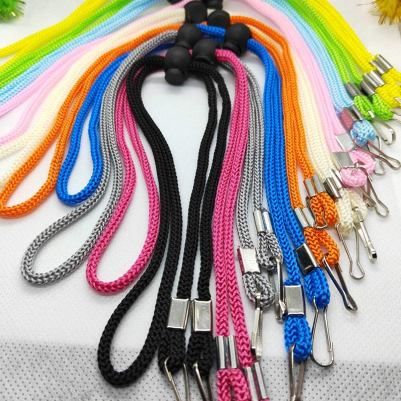 EXCEART Bandana Lanyard Hat Holder Clip Lanyard Neck Strap Straw