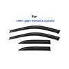 Window Visors Rain Guards Shield for 1997-2001 Toyota Camry, Out-Channel