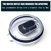 32 oz Tumbler Lid for Yeti Lids, 30 oz Replacement