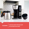 BLACK+DECKER 12 Cup Thermal Programmable Coffee Maker with Brew Strength