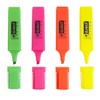 D.RECT 1127 Set of 4 Fluo Highlighters with Bevel Chisel
