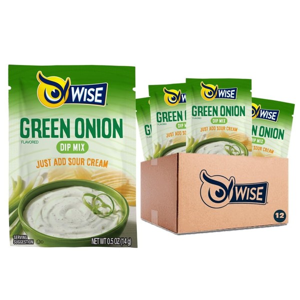 Wise Snacks Green Onion Dry Dip Mix 0.5 oz (12
